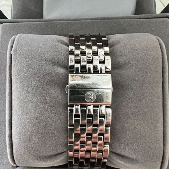 MICHELE CSX Women's Chronograph Watch With Diamond Bezel - Picture 2 of 4